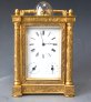 Rare and fine carriage clock, attributed to Berrolla, Paris ca. 1840.